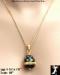 Egg Pendant: Faberge Look Egg Pendant Necklace Rhinestone.