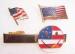 Patriotic Jewelry Lot - Tie Clasp, Pins