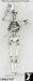 Halloween Skeleton Pin: Dancing Halloween Skeleton Pin