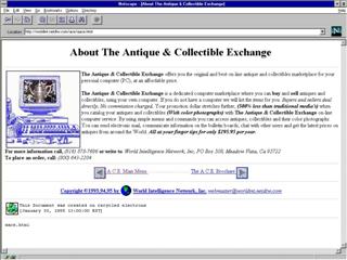 About the Antique & Collectible Exchange