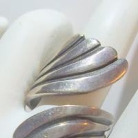 R. Cazares Taxco Mexico Sterling Ring - Antique & Collectible Exchange